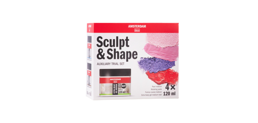 Mediumset Amsterdam Mini Sculpt & Shape set à 4 stuks 120ml