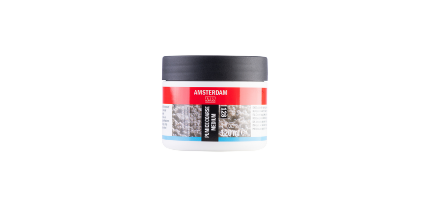 Mittel Bimsstein Amsterdam Mini 128 Stück grob 120ml