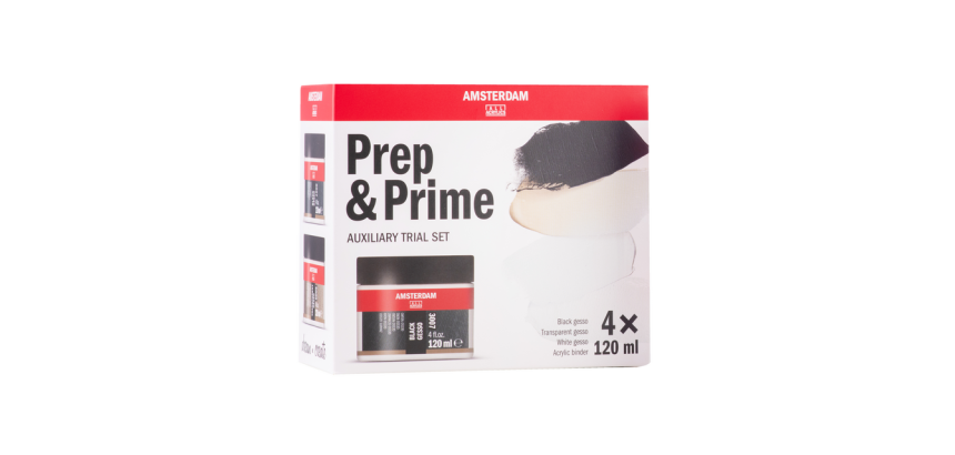 Médium Préparation & Base Amsterdam Mini set 4 pièces 120ml