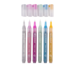 Bruynzeel Kids felt-tip pens pastel silver gold Glitter set of 6 bright colors