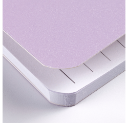 Carnet de notes Bruynzeel College A6 40 feuilles set 3 pièces glitter assorti