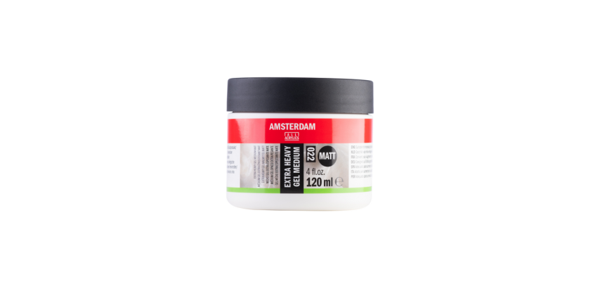Medium Amsterdam Mini 022 extra heavy gel mat 120ml