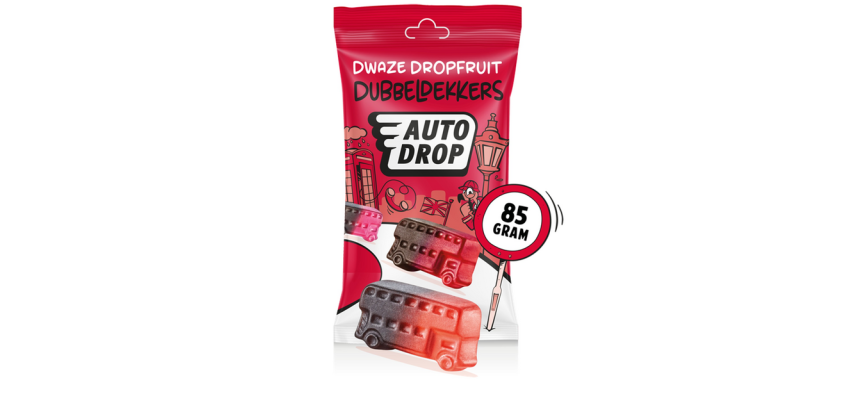 Autodrop Doppeldecker Bus Beutel 85g