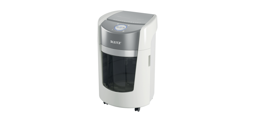 Destructeur Leitz IQ OptiMax 350 Small Office P5 particules 2x15mm