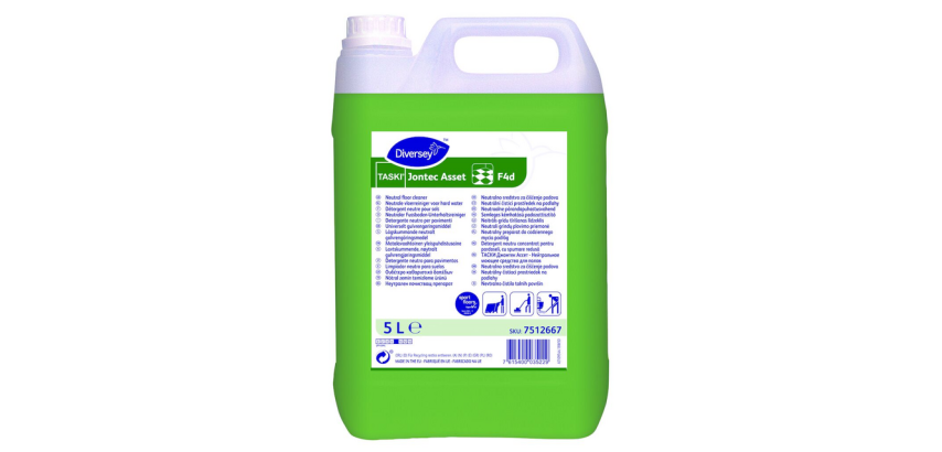 Détergent sol Taski Jotec Asset F4d neutre 5 litres