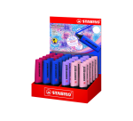 STABILO BOSS Wildflower highlighter large assorted display