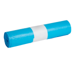 Propsac HDPE trash bag T23 58x100cm 70L blue roll of 25 pieces