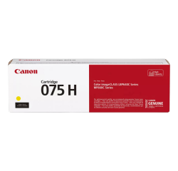 Cartouche Toner Canon 075HY jaune