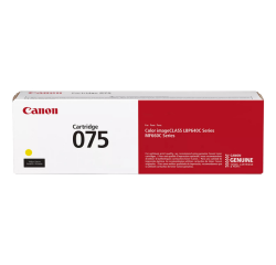 Cartouche Toner Canon 075Y jaune