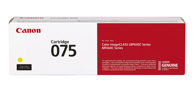 Canon Tonerkartusche 075Y Gelb