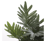 Plante artificielle Mica Philodendron selloum verte en pot Ø60cm 50cm