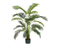 Plante artificielle Mica Palmier Areca pot vert résistant à l'eau