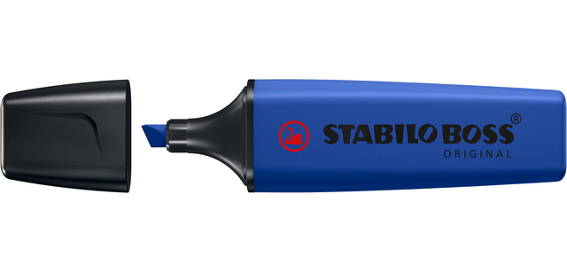 STABILO BOSS ORIGINAL Highlighter 70/128 Wildflower Ultramarine Blue