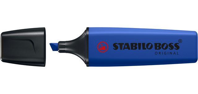 Surligneur STABILO BOSS ORIGINAL 70/128 Wildflower bleu outremer