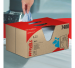 WypAll L20 General Clean Wiping Paper 7400 420x330mm dispenser box 280 sheets blue