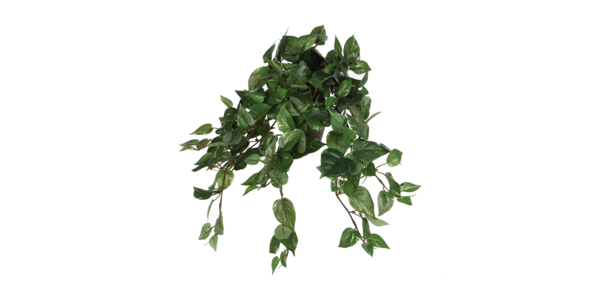 Plante artificielle Mica Scindapsus suspendue verte Ø25cm 45cm