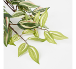 Artificial plant Mica Tradescantia hanging green Ø25cm 45cm