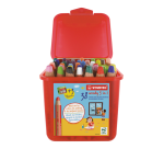 Kleurpotloden STABILO 882 woody 3 in 1 incl 3 slijpers classpack 38st