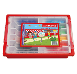 Viltstift STABILO power Max 980 XL assorti classpack à 96 stuks