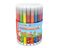 Feutre STABILO Trio Jumbo 380 XL assorti Classpack 48 pièces