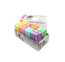 STABILO BOSS Original Highlighter 70 Pastel Assorted Classpack 48 Pieces