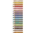 Crayon de couleur STABILO 882 woody 3 en 1 avec 4 taille-crayons Classpack 76 pièces