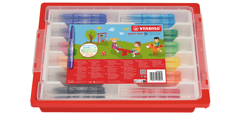 STABILO power max 980 Fine Assorted Classpack 140 pieces