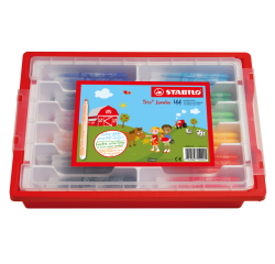 STABILO Trio Jumbo 380 XL Filzstift Sortiment Classpack 144 Stück