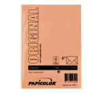 Papicolor Envelope C6 114x162mm orange pack of 6 pieces