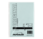 Envelop Papicolor C6 114x162mm zeegroen pak à 6 stuks