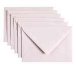 Envelop Papicolor C6 114x162mm lichtroze pak à 6 stuks