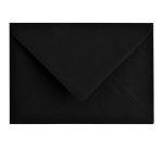 Envelop Papicolor C6 114x162mm ravenzwart pak à 6 stuks