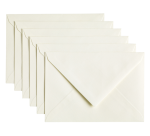 Papicolor Envelope C6 114x162mm white pack of 6 pieces