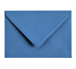 Enveloppe Papicolor C6 114x162mm bleu roi paquet 6 pièces
