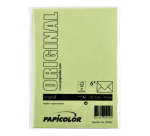 Papicolor Umschlag C6 114x162mm apfelgrün Packung 6 Stück