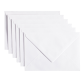 Enveloppe Papicolor C6 114x162mm kraft blanc