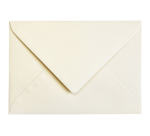 Enveloppe Papicolor C6 114x162mm ivoire métallisé paquet 6 pièces