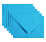 Umschlag Papicolor C6 114x162mm Himmelblau Paket 6 Stück