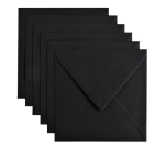 Papicolor Umschlag 140x140mm Raben Schwarz Packung mit 6 Stück