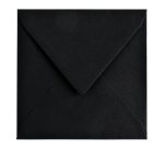 Envelop Papicolor 140x140mm ravenzwart pak à 6 stuks