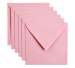 <p>Baby pink Papicolor envelope 140x140mm pack of 6 pieces</p>