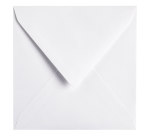 Enveloppe Papicolor 140x140mm kraft blanc paquet 6 pièces