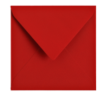 Enveloppe Papicolor 140x140mm rouge paquet 6 pièces
