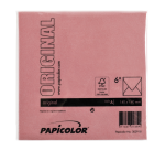 Enveloppe Papicolor 140x140mm rouge paquet 6 pièces