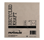 Enveloppe Papicolor 140x140mm kraft brun