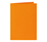 Papicolor Korrespondenzkarte doppelt 105x148mm orange 6 Stück