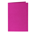 Carte de correspondance Papicolor double 105x148mm rose vif 6 pièces