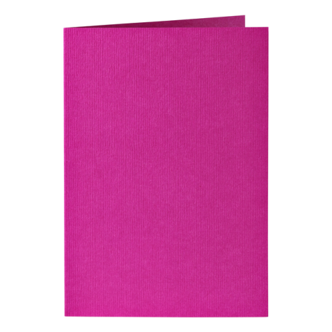 Carte de correspondance Papicolor double 105x148mm rose vif