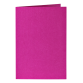 Carte de correspondance Papicolor double 105x148mm rose vif