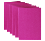 Carte de correspondance Papicolor double 105x148mm rose vif 6 pièces
